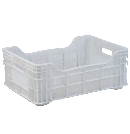 PLASTİK HAL KASASI (BEYAZ) DR-35B